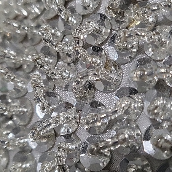 Cache mini metallic sequince purse. - Picture 8 of 11